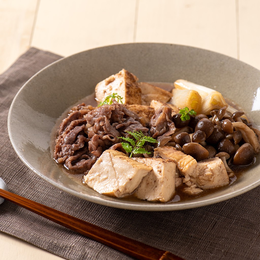 【新商品】鍋いらず ほっこり和食　肉豆腐のたれ　70g