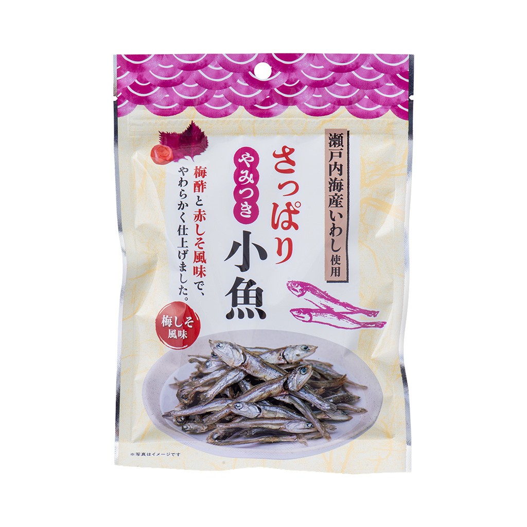 さっぱりやみつき小魚梅しそ風味