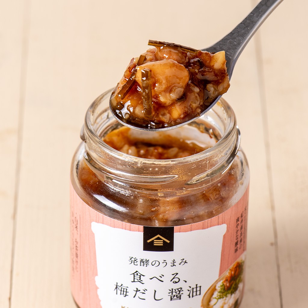 【リニューアル】食べる、梅だし醤油　120g