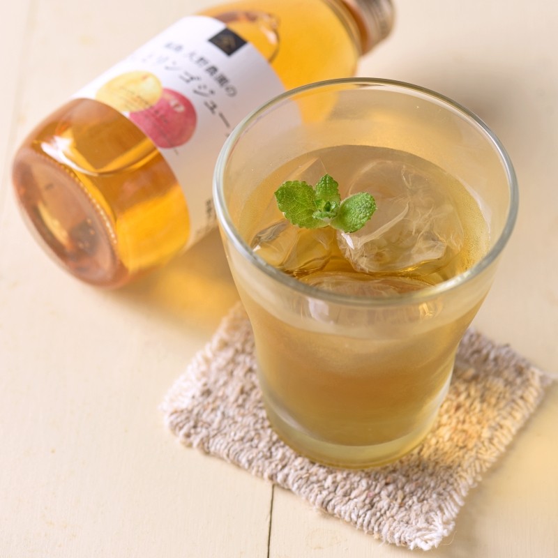 【新商品】福島　大野農園のなしとリンゴジュース　200ml
