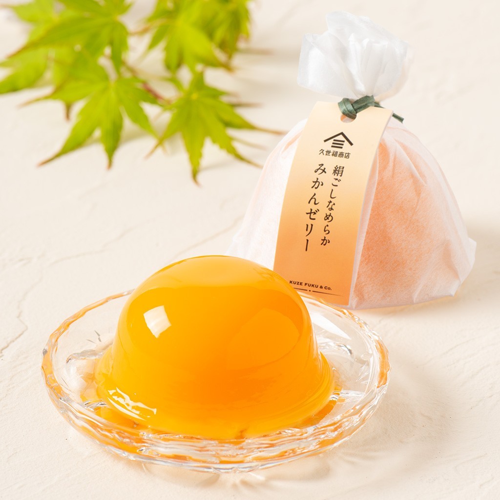  [訳あり品・アウトレット] [賞味期限2026年09月07日]	絹ごしなめらか　みかんゼリー　91g【季節限定】 