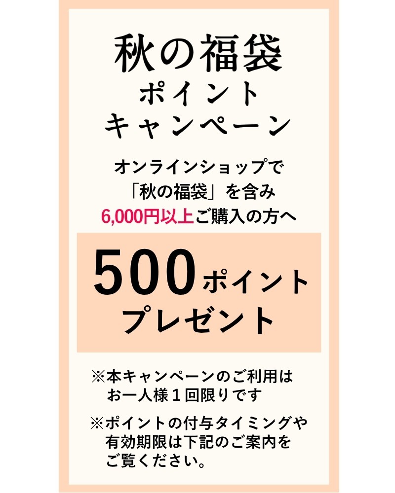 2026秋の福袋ポイントキャンペーン