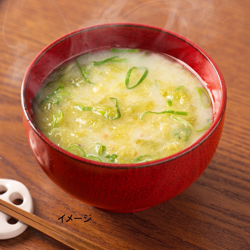 毎日だしのお味噌汁国産あおさと備州白味噌イメージ